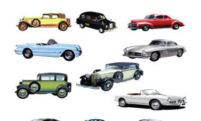 Retro-cars vector